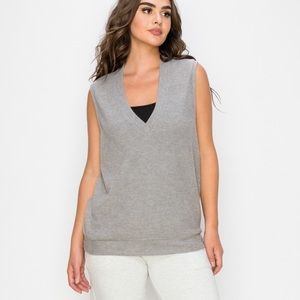 NWOT COIN 1804 COZY RIB OVERSIZED BOYFRIEND VEST